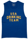 USA Drinking Team Muscle Tank