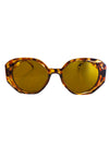 Tan Tortoise Oversized Sunglasses