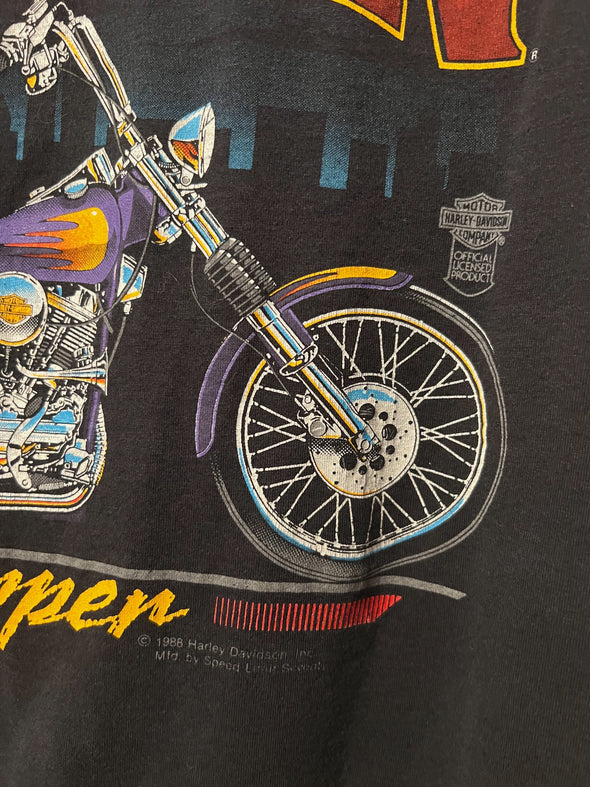 Vintage 1988 Harley- Davidson Chopper Tee