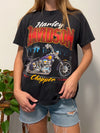 Vintage 1988 Harley- Davidson Chopper Tee