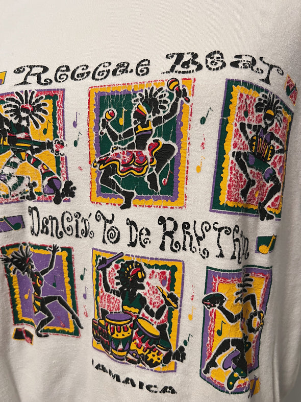 90s/ Y2K Distressed Jamaica Reggae Tee