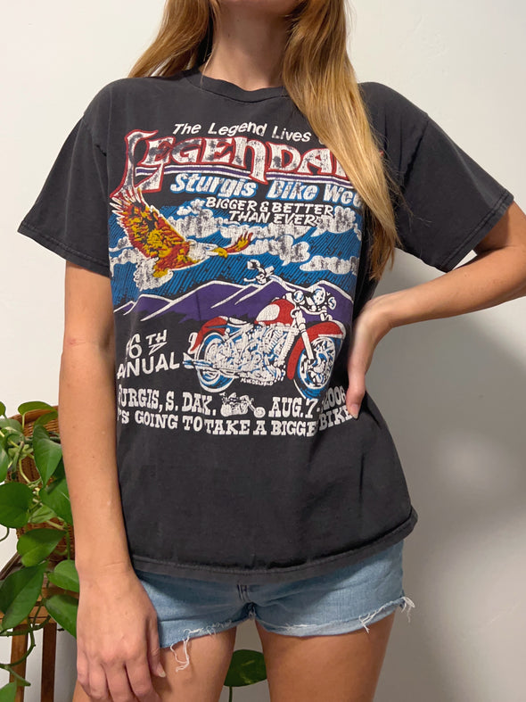 Distressed Sturgis 06 Bike Week Tee