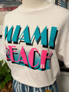 Y2K Miami Beach Novelty Tee