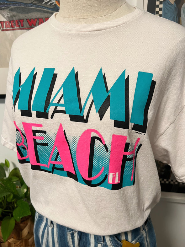 Y2K Miami Beach Novelty Tee