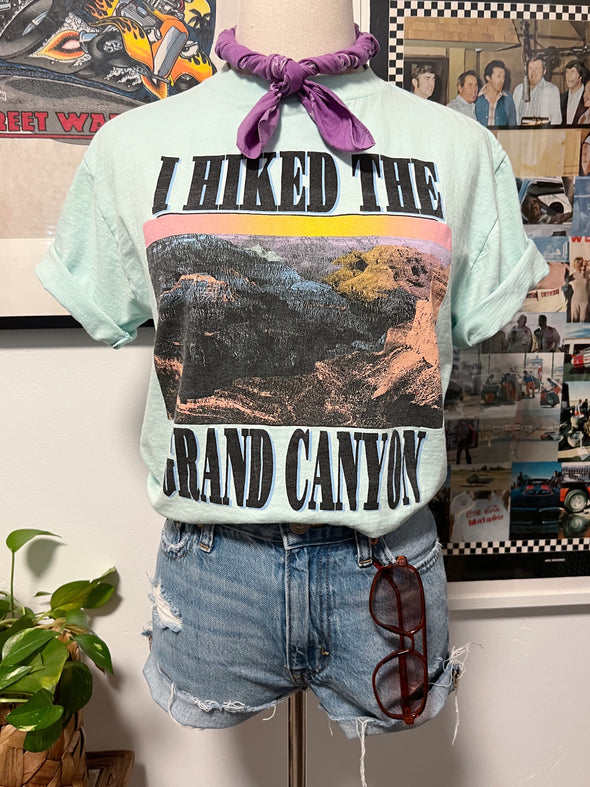 Vintage 1990 Funny Grand Canyon Hiking Tee