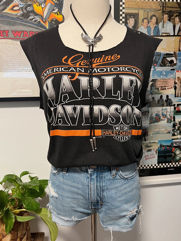 Vintage 1991 Harley Davidson Muscle Tank