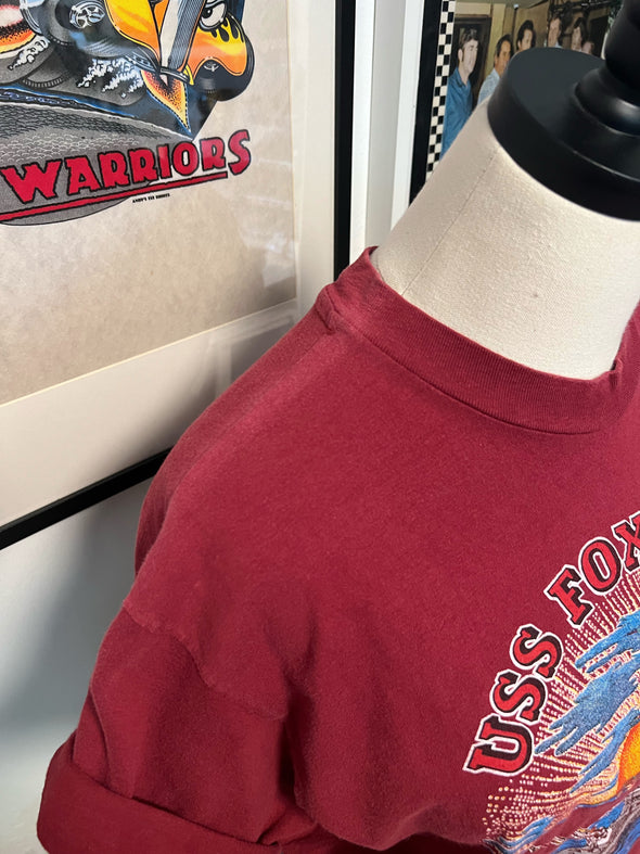Vintage 90's USS Fox CG-33 Tee
