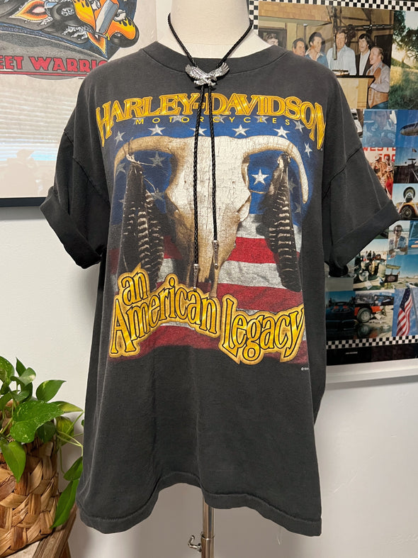 Vintage 1995 Harley American Legacy Tee