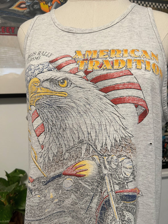 Vintage 1996 Faded Sturgis Tank