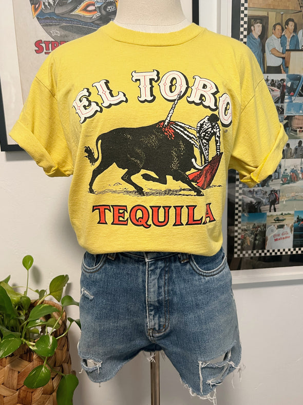 Vintage 90's Grungy El Toro Tequila Tee