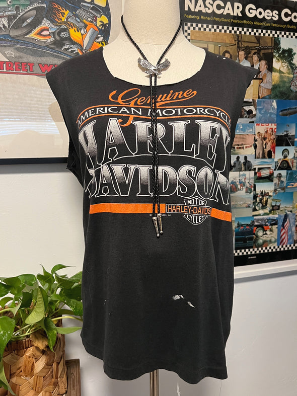 Vintage 1991 Harley Davidson Muscle Tank
