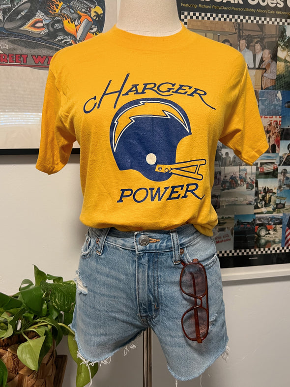 Vintage 1980's Chargers Tee