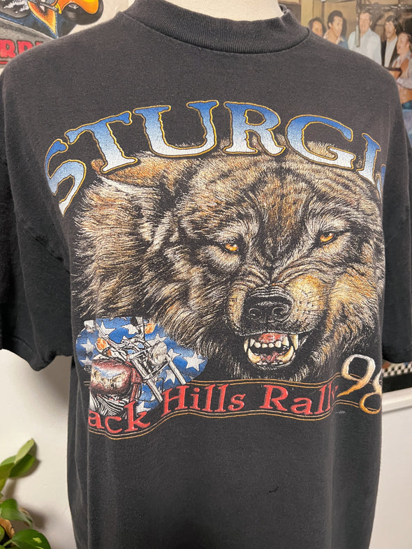 Vintage 1998 Sturgis Wolf Tee