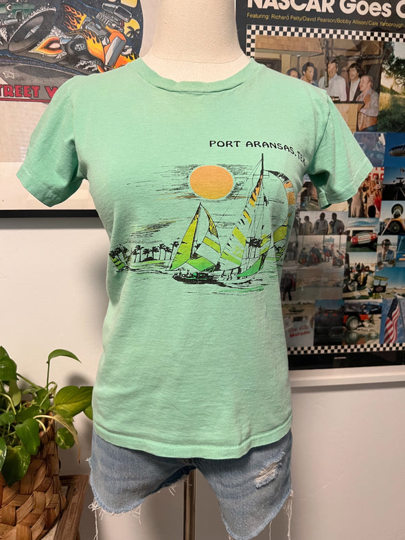 Vintage 1980's Port Aransas TX Tee