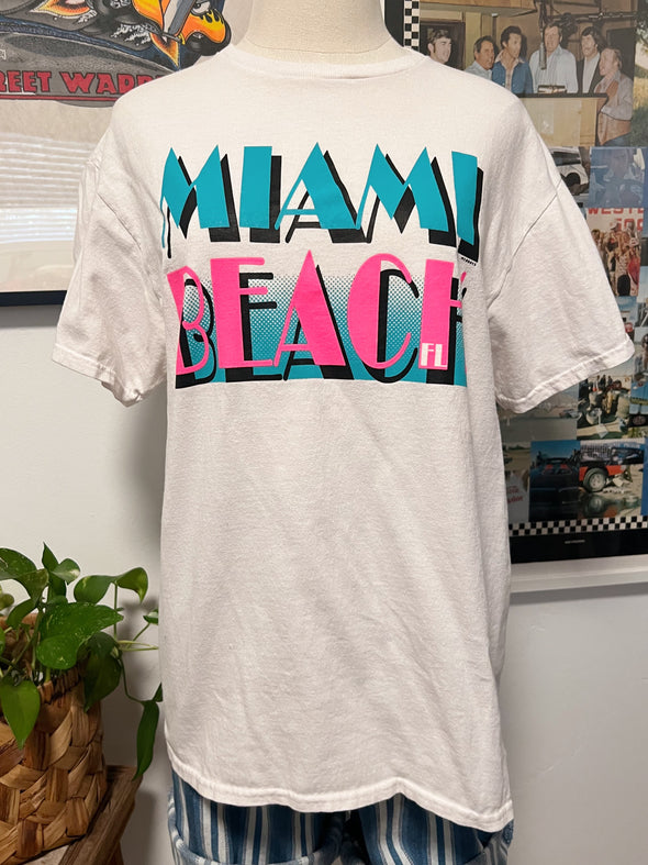 Y2K Miami Beach Novelty Tee