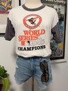 Vintage 1983 Orioles World Series Tee
