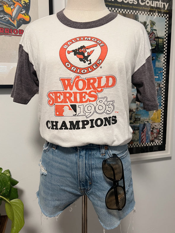 Vintage 1983 Orioles World Series Tee