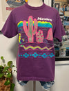 Vintage 90s Mexico Desert Neon Tee
