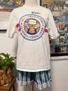 Vintage 1990 Maui Novelty Tee- MAUI FIRE DONATION FUND ITEM