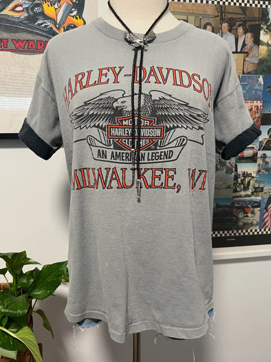 Vintage 80's/90's Harley Two Tone Tee