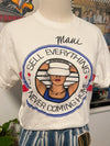 Vintage 1990 Maui Novelty Tee- MAUI FIRE DONATION FUND ITEM