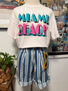 Y2K Miami Beach Novelty Tee