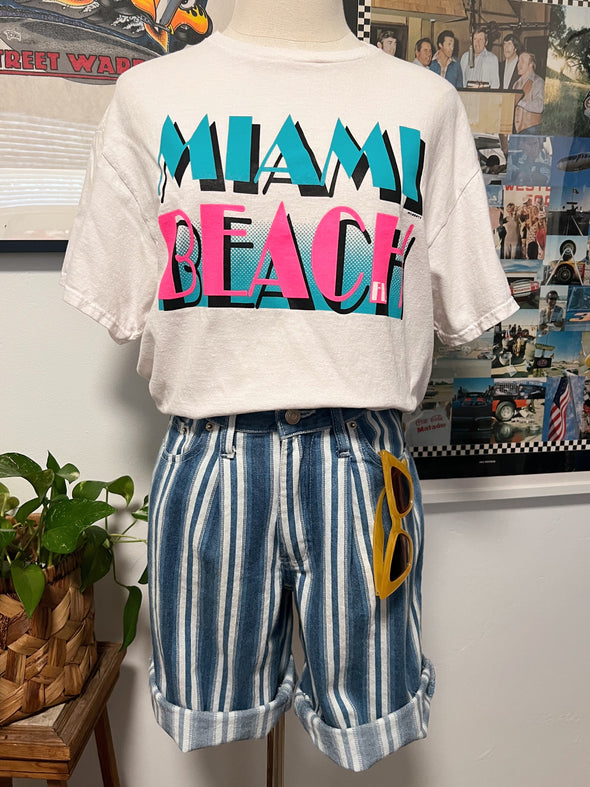 Y2K Miami Beach Novelty Tee