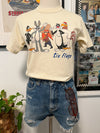 Vintage 1985 Six Flags Tee