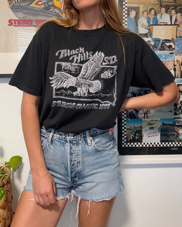 Vintage 1991 Sturgis Rally Tee