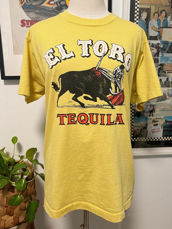 Vintage 90's Grungy El Toro Tequila Tee