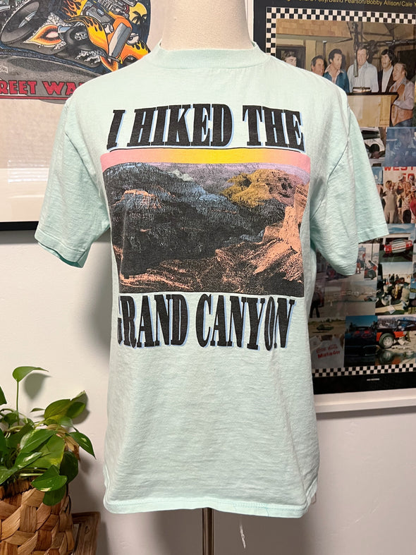 Vintage 1990 Funny Grand Canyon Hiking Tee