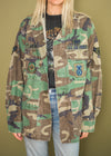 Vintage Camo Air Force Jacket
