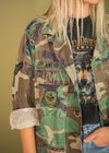 Vintage Camo Air Force Jacket