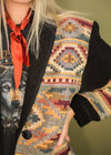 Vintage 90s Southwestern Tapestry Jacket