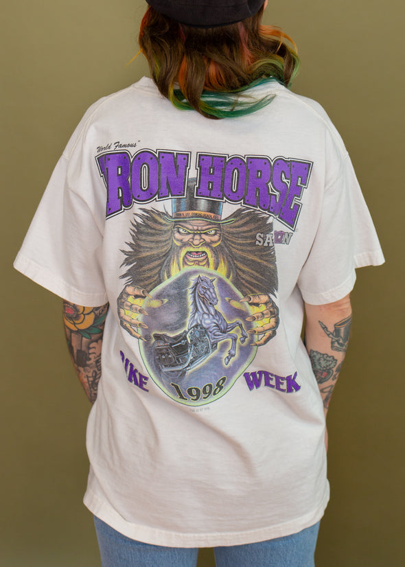 Vintage 1998 Bike Week Pocket Tee