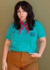 Vintage 90s Murrieta Fire Dept Pocket Tee