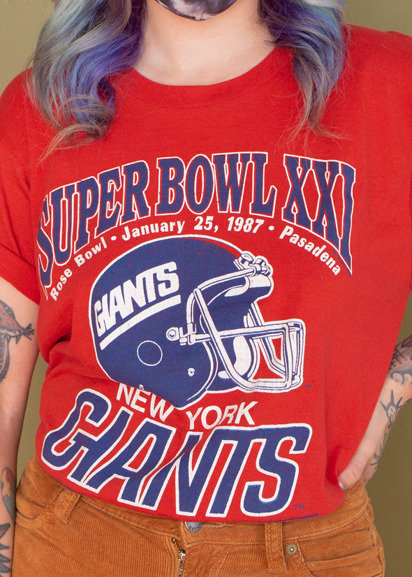 Vintage Giants '87 Super Bowl Tee
