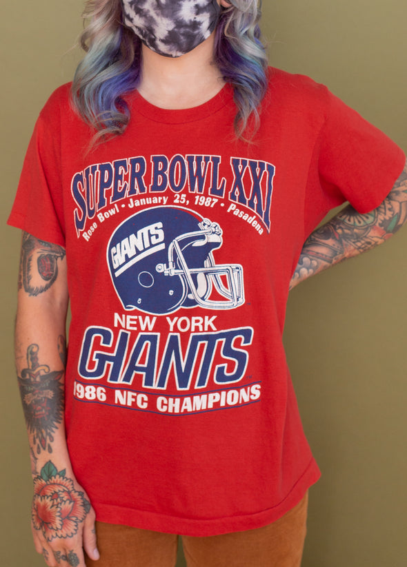 Vintage Giants '87 Super Bowl Tee