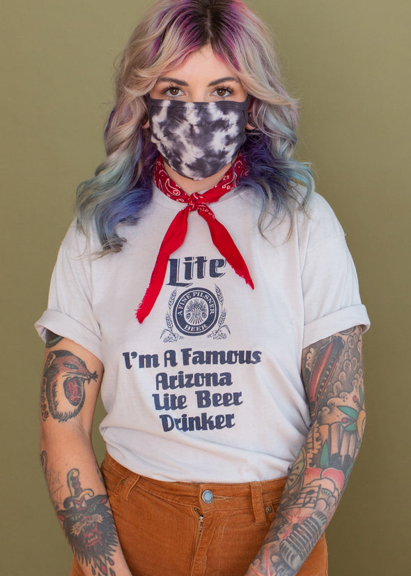 Vintage 80s Famous Lite Beer Drinker Tee