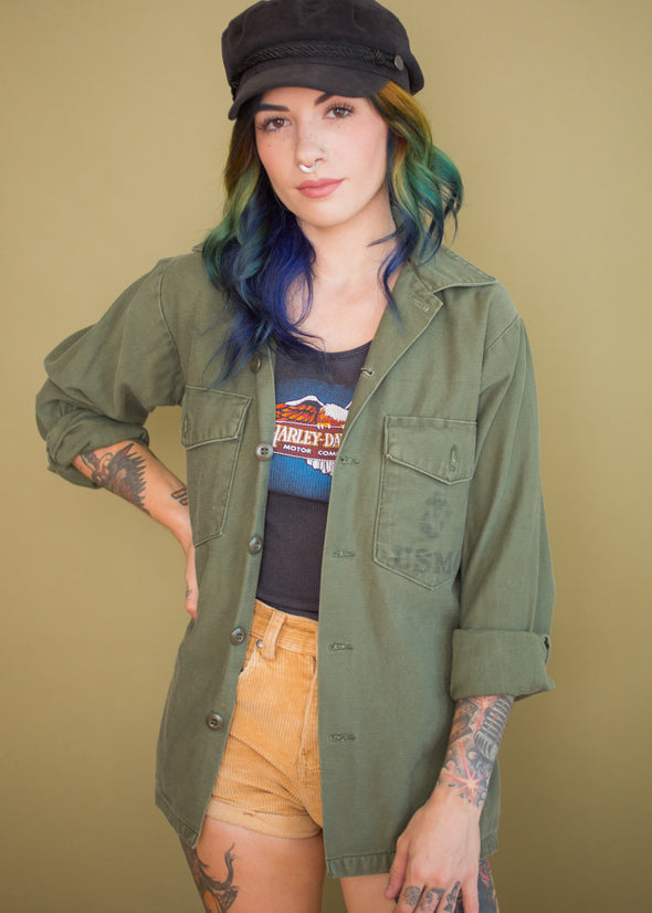 Vintage 90s Military Jacket