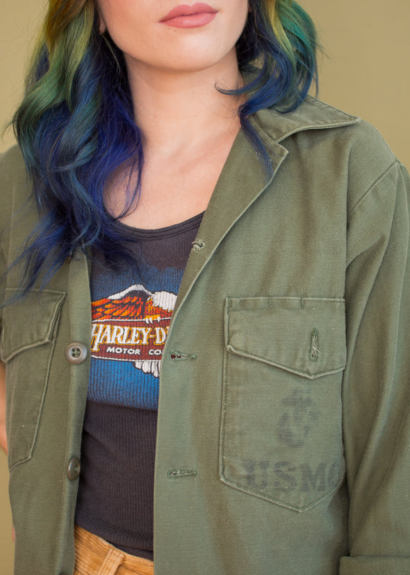 Vintage 90s Military Jacket
