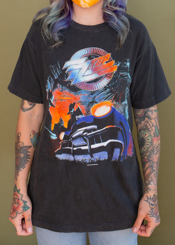 Vintage 1991 ZZ Top Recycler Tour Tee