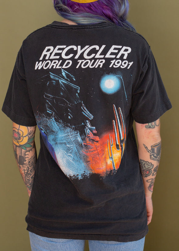 Vintage 1991 ZZ Top Recycler Tour Tee