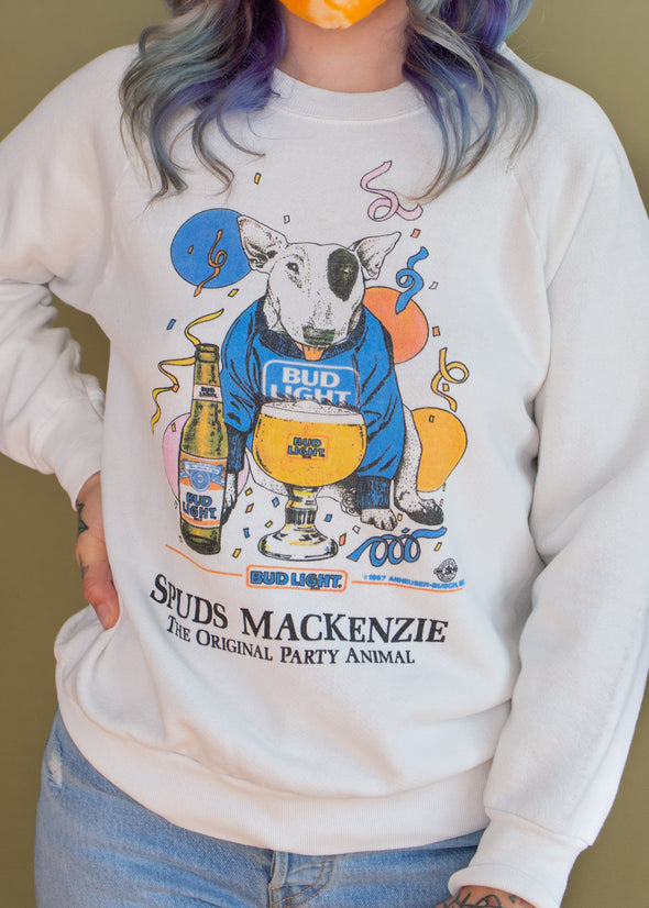 Vintage 1987 Spuds Mackenzie Sweatshirt