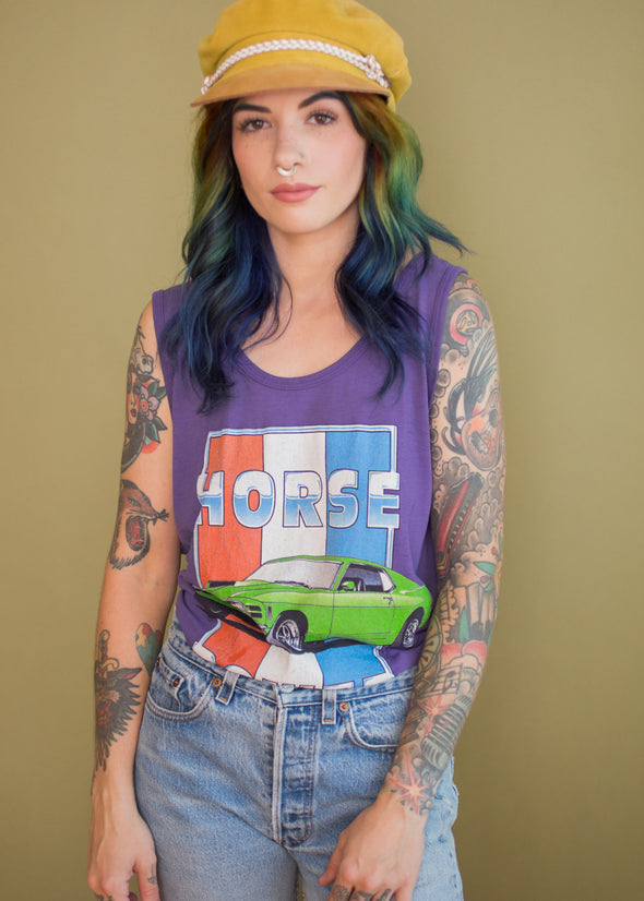 Vintage Thin Horse Power Tank