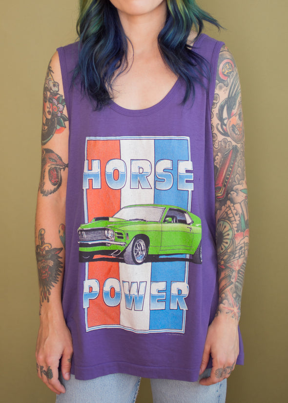 Vintage Thin Horse Power Tank