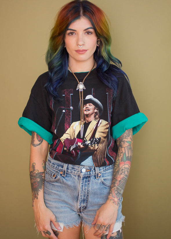 Vintage 90s Layered Alan Jackson Tee