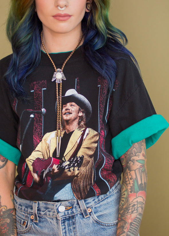 Vintage 90s Layered Alan Jackson Tee