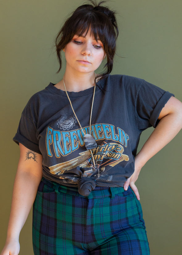 Vintage 1996 Harley Freewheelin Tee