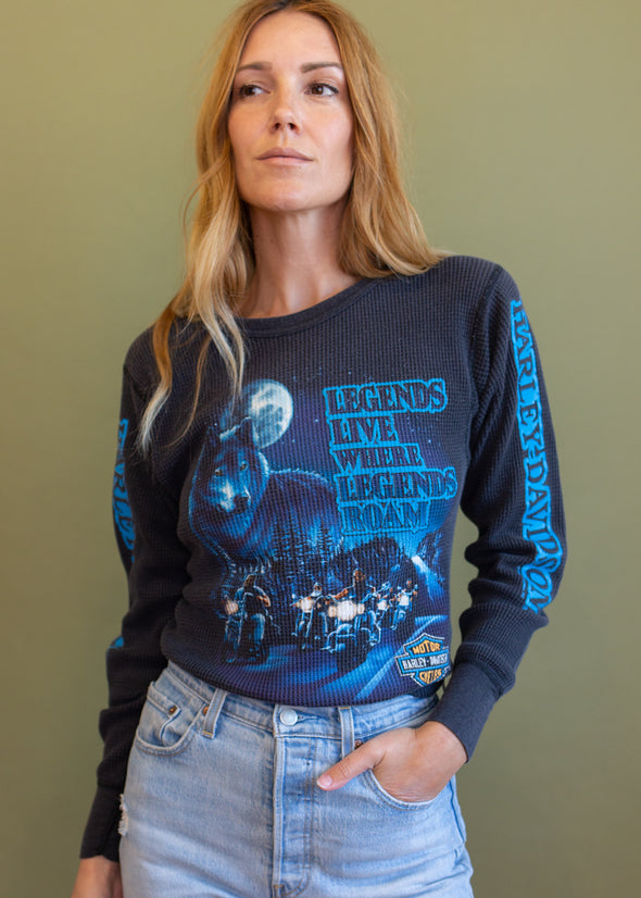 Vintage 1991 Harley Legends Thermal